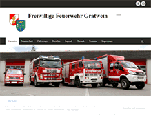 Tablet Screenshot of feuerwehrgratwein.org